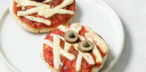 Halloween Mummy Pizzas