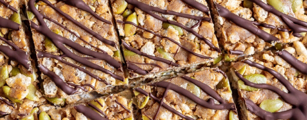 chocolate pumpkin energy bars