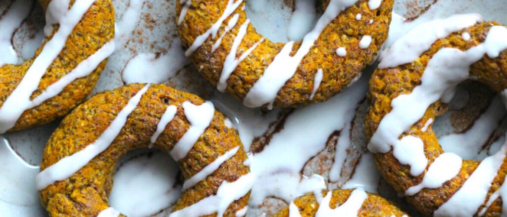 healthy pumpkin donuts